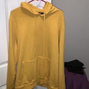 Yellow hoodie